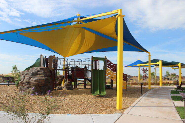shaded structure