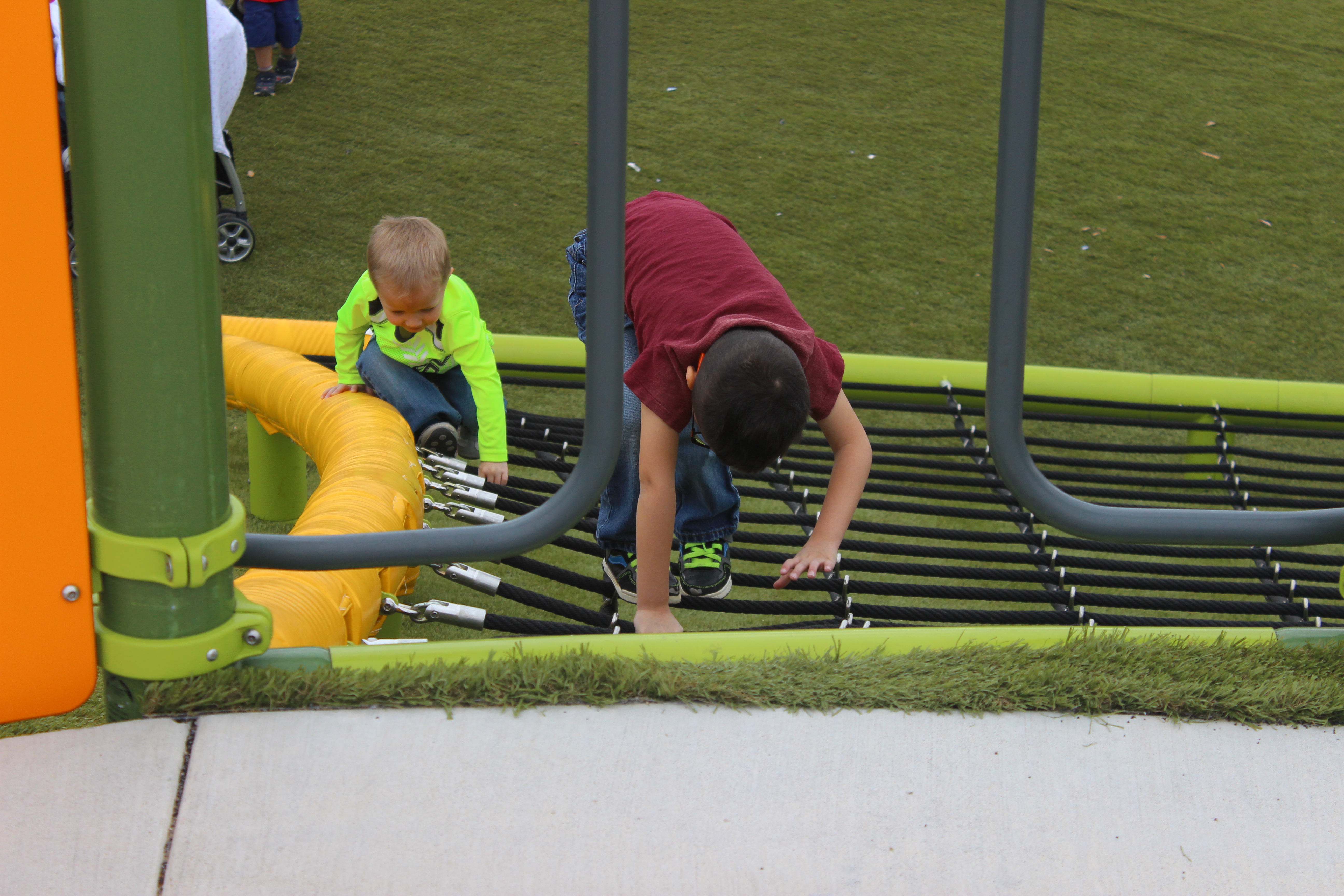 Kids Playing on Playground