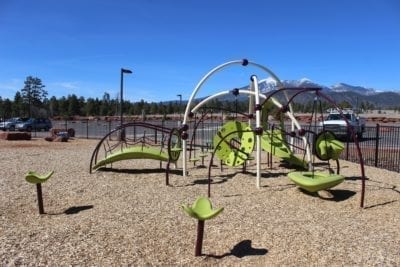 San Francisco de Asis School Park in Flagstaff, Arizona