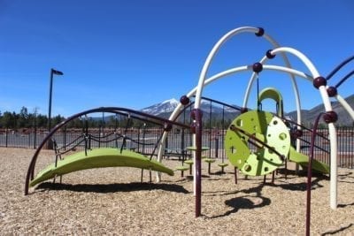 San Francisco de Asis School Park in Flagstaff, Arizona