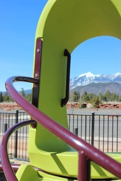 San Francisco de Asis School Park in Flagstaff, Arizona