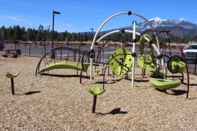 San Francisco de Asis School Park in Flagstaff, Arizona