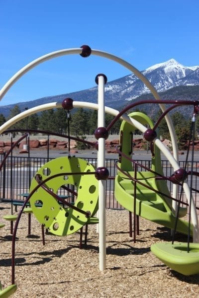 San Francisco de Asis School Park in Flagstaff, Arizona