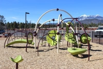 San Francisco de Asis School Park in Flagstaff, Arizona