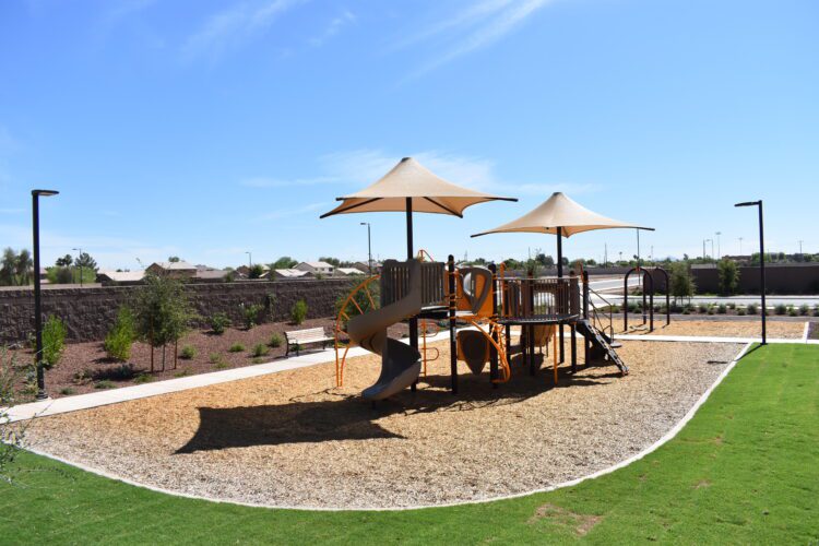 play structure at Austin Ranch