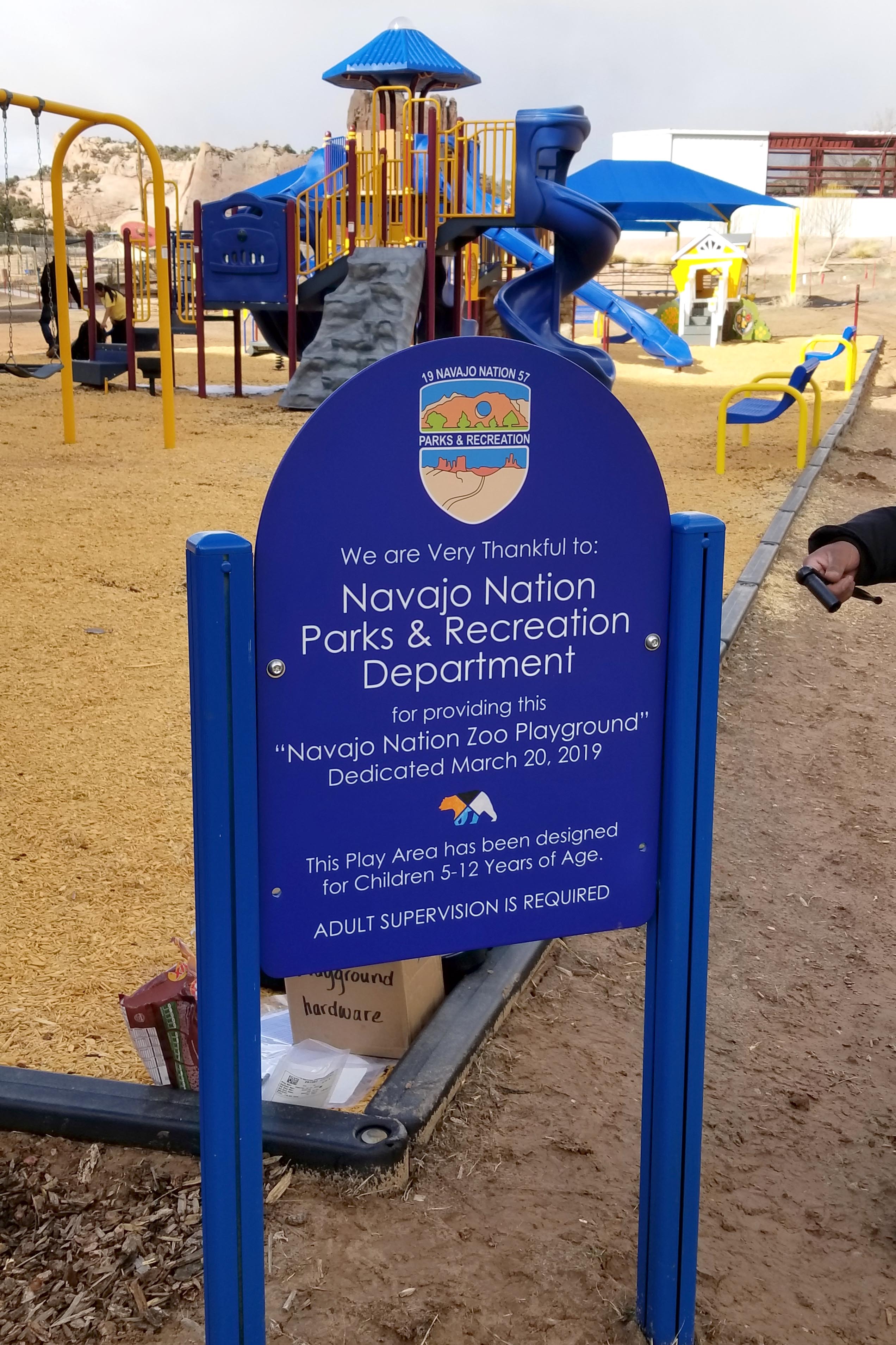 Navajo Nation Zoo, Window Rock, AZ Commercial Playground Equipment