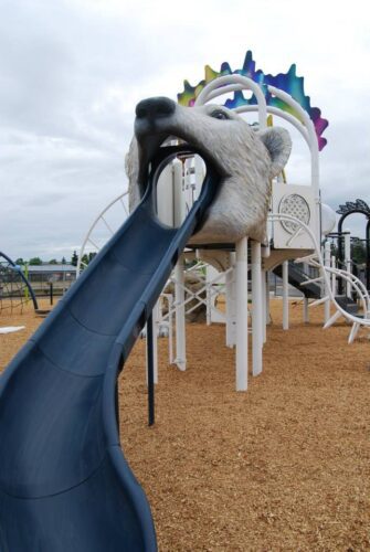 polar bear slide