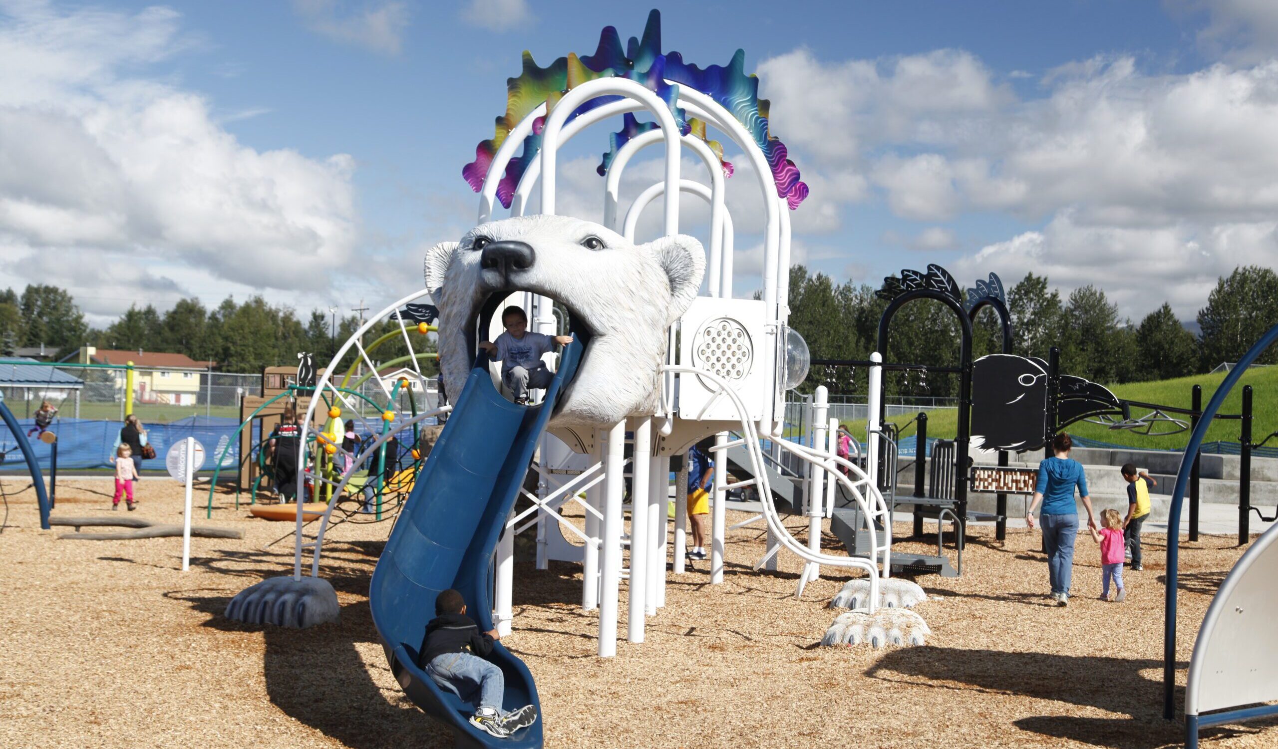 North Russian Jack Springs Park Commercial Playground Equipment North Russian Jack Springs Park Commercial Playground Equipment