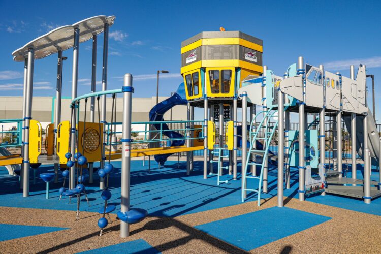 Lantana Ranch Park playground and surfacing