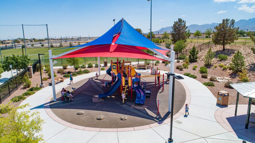 playground equipment at park in Las Vegas, NV