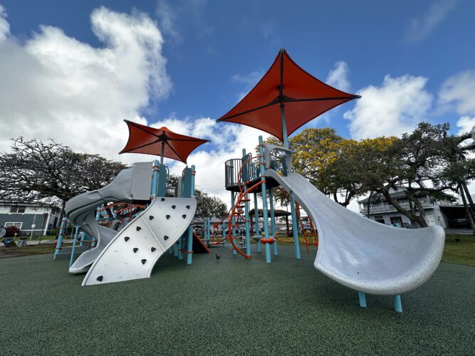 playground equipent at Kalena Park